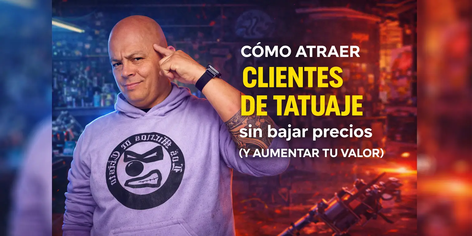 Cómo atraer clientes de tatuaje sin bajar precios (y aumentar tu valor)
