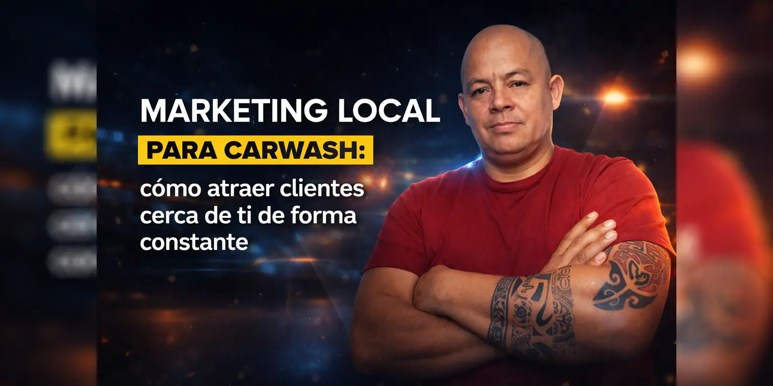 Marketing local para carwash: cómo atraer clientes cerca de ti de forma constante