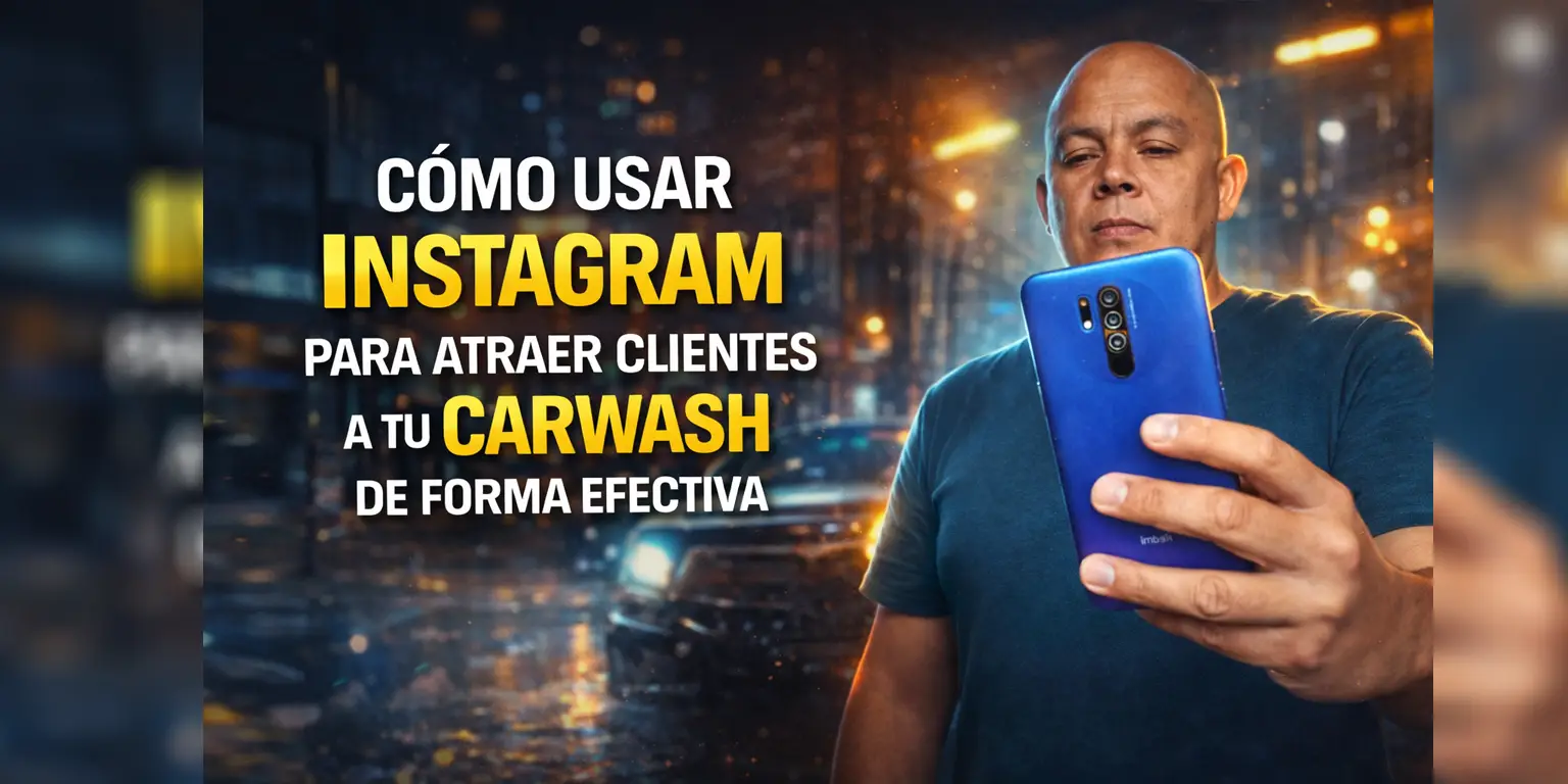 Cómo usar Instagram para atraer clientes a tu carwash de forma efectiva