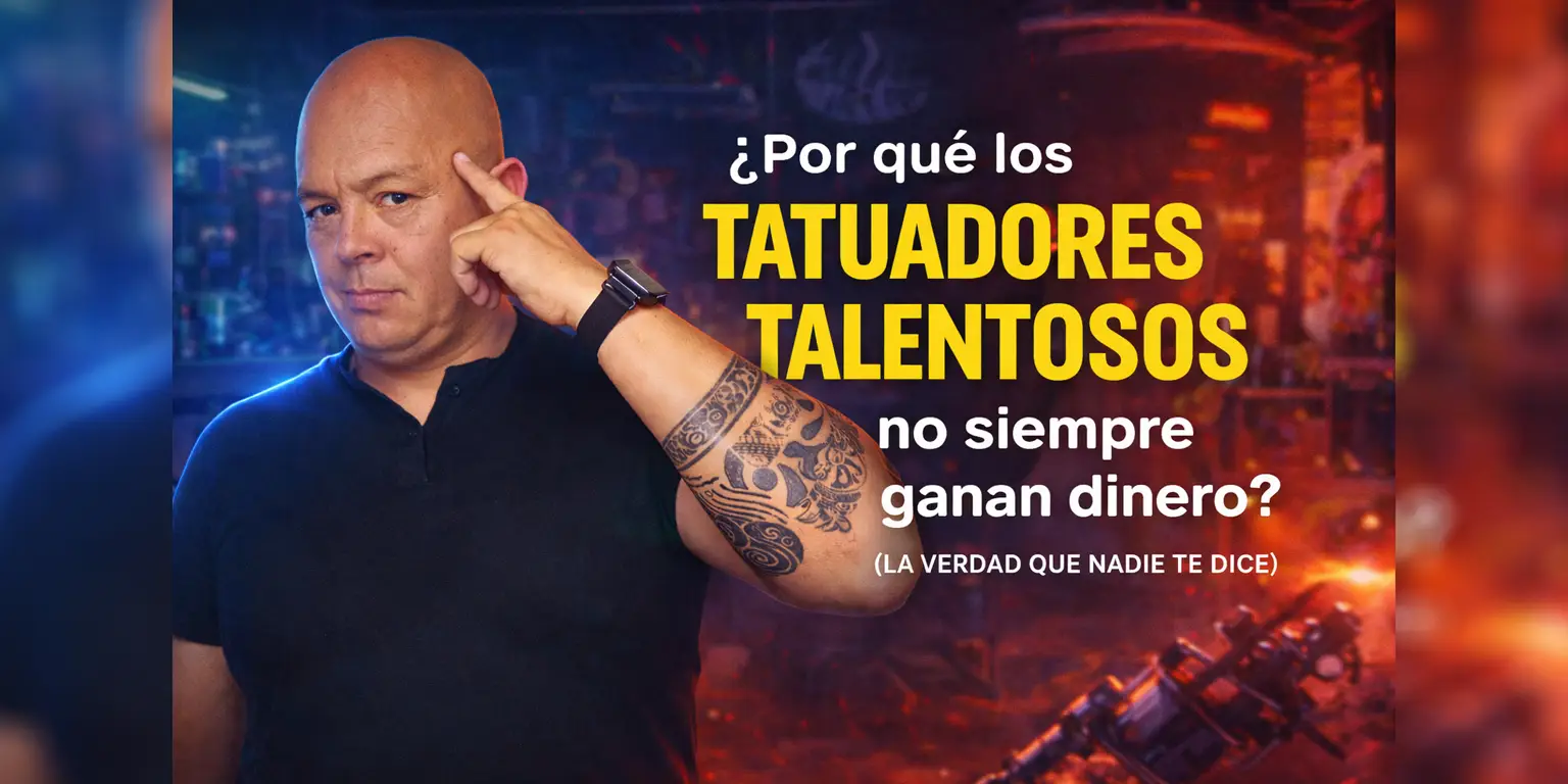 ¿Por qué los tatuadores talentosos no siempre ganan dinero? (la verdad que nadie te dice)